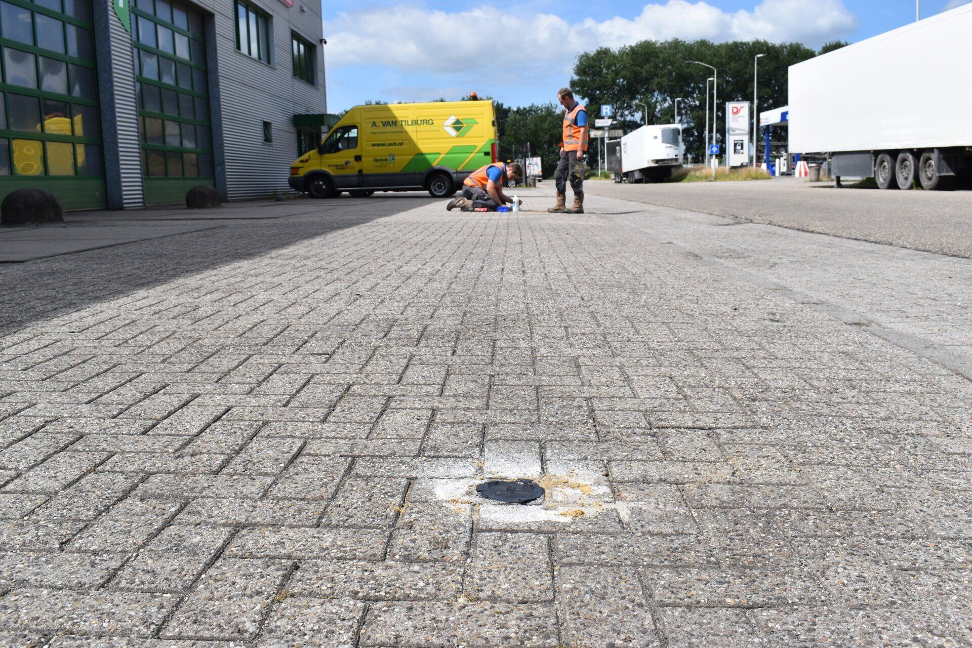 Overzicht parkeerplaatsen